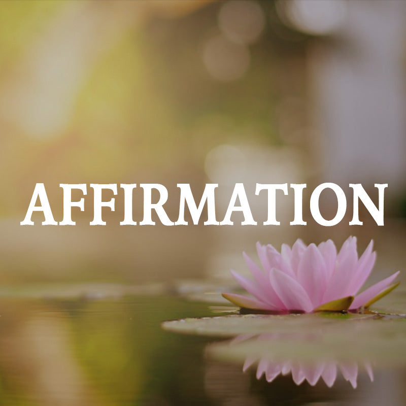 Affirmation Thumbnail with lotus flower
