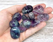 Fluorite Tumbles