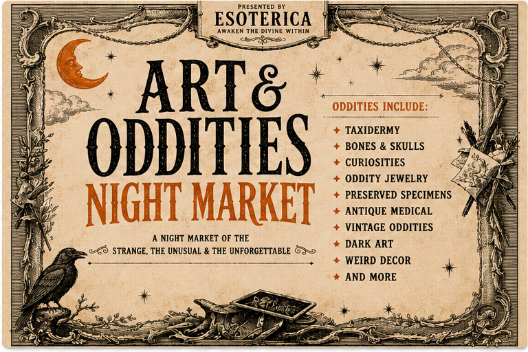 Oddities Market Dec 5