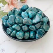 Blue Apatite Tumble