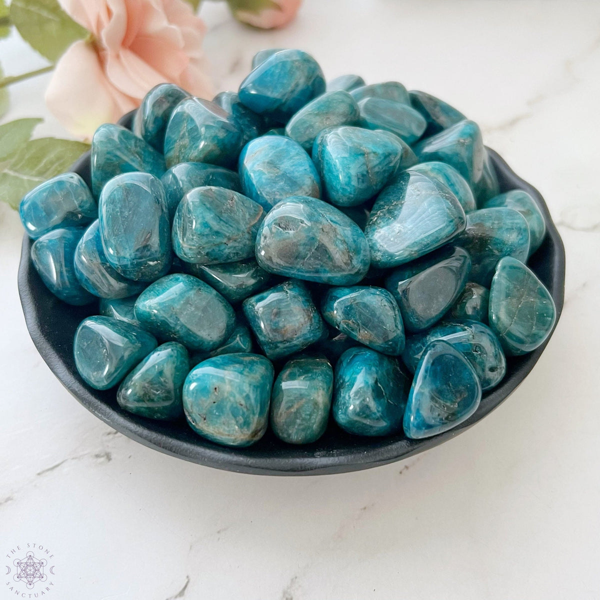 Blue Apatite Tumble