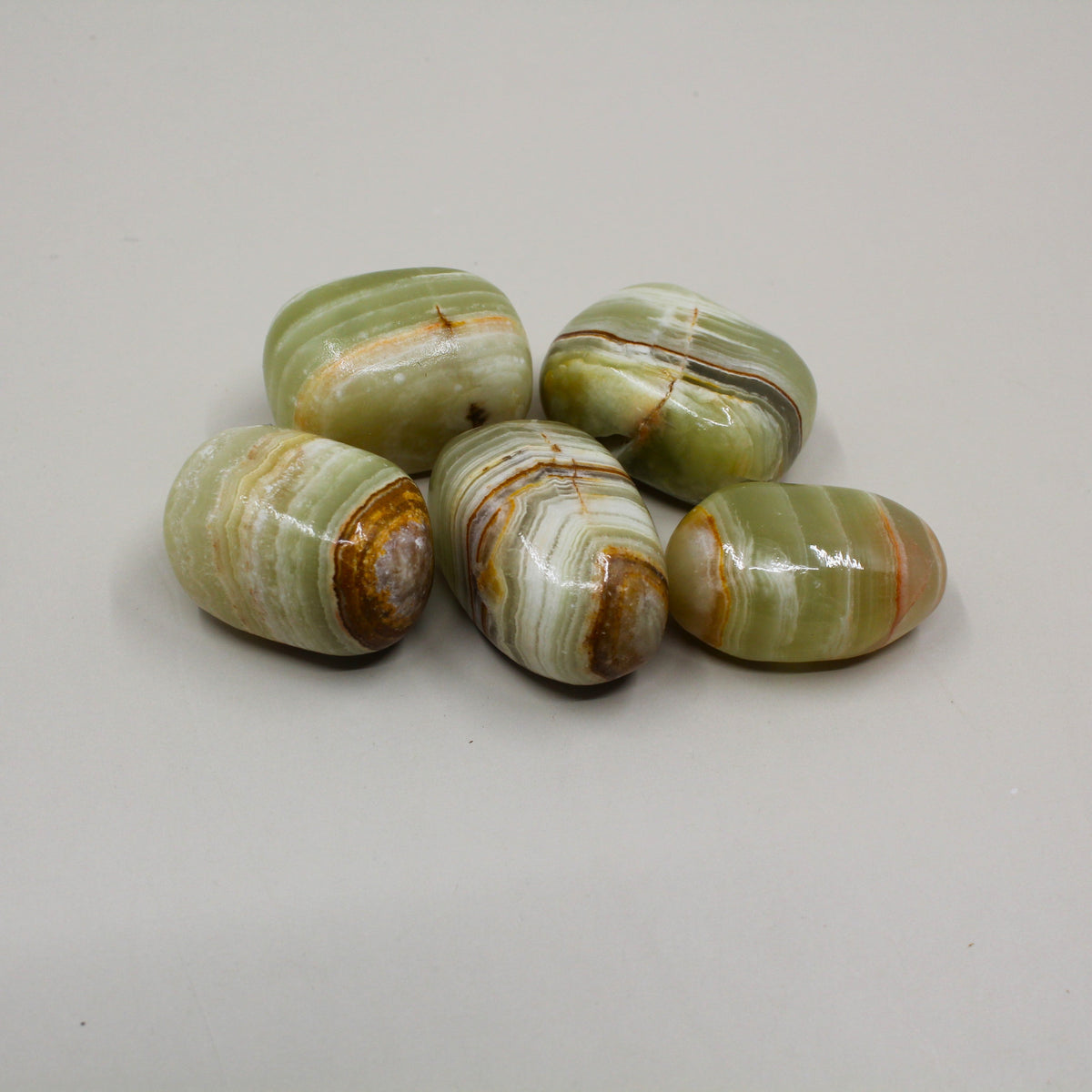 Green Onyx Tumbles