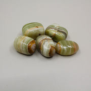 Green Banded Onyx Tumble