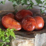 Carnelian Palm Stone