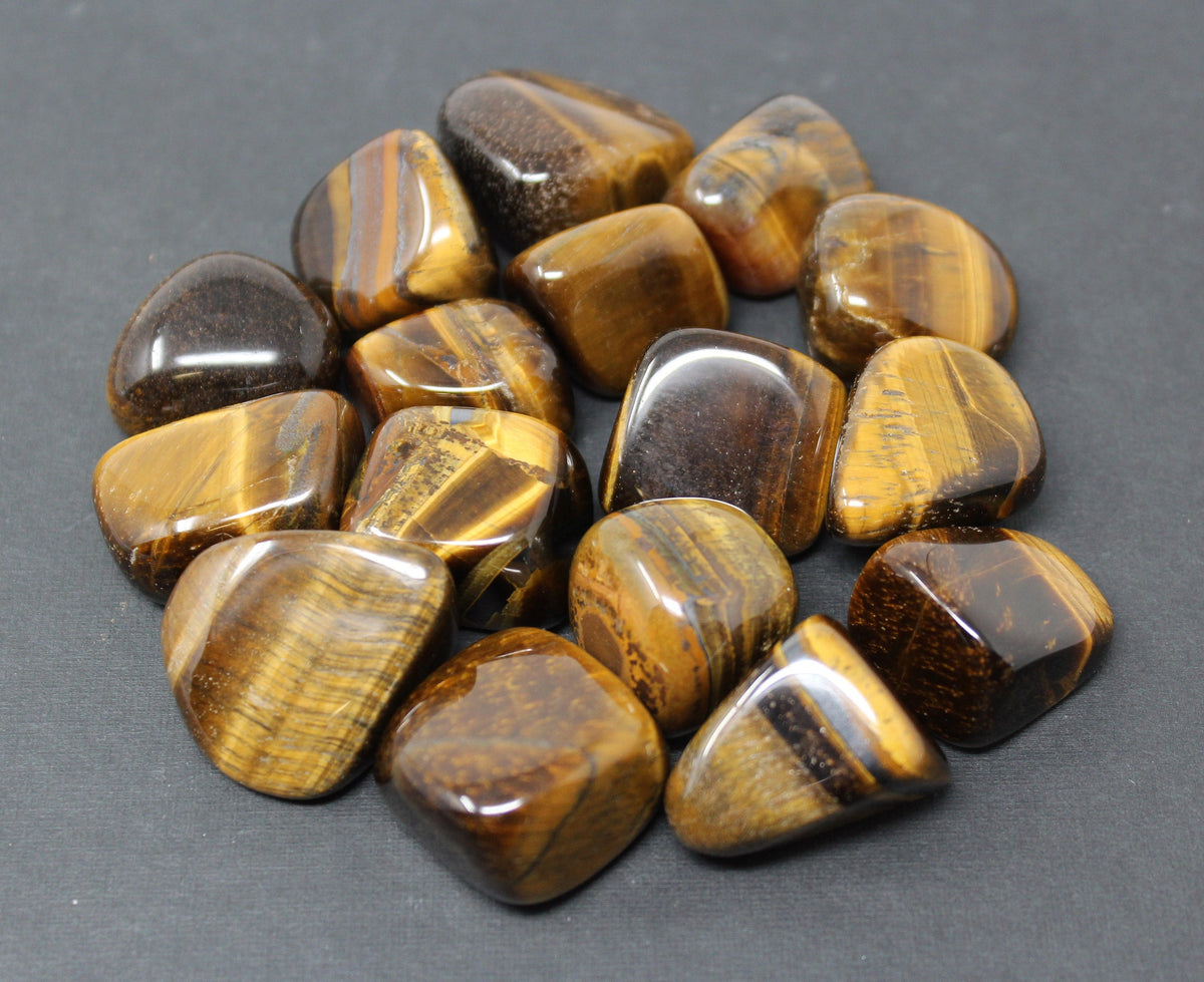 Golden Tiger Eye Tumbles