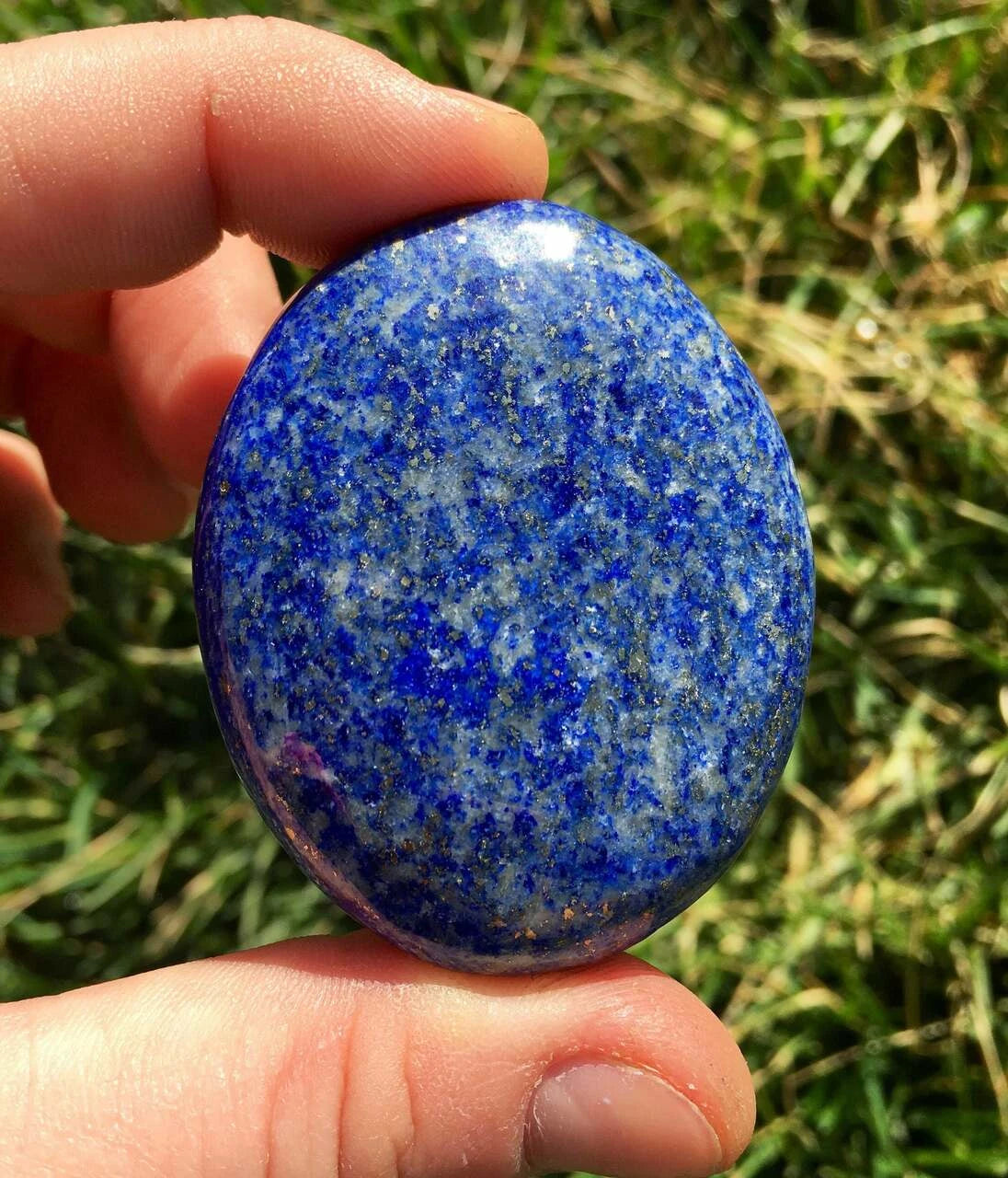 Lapis Lazuli Worry Stone
