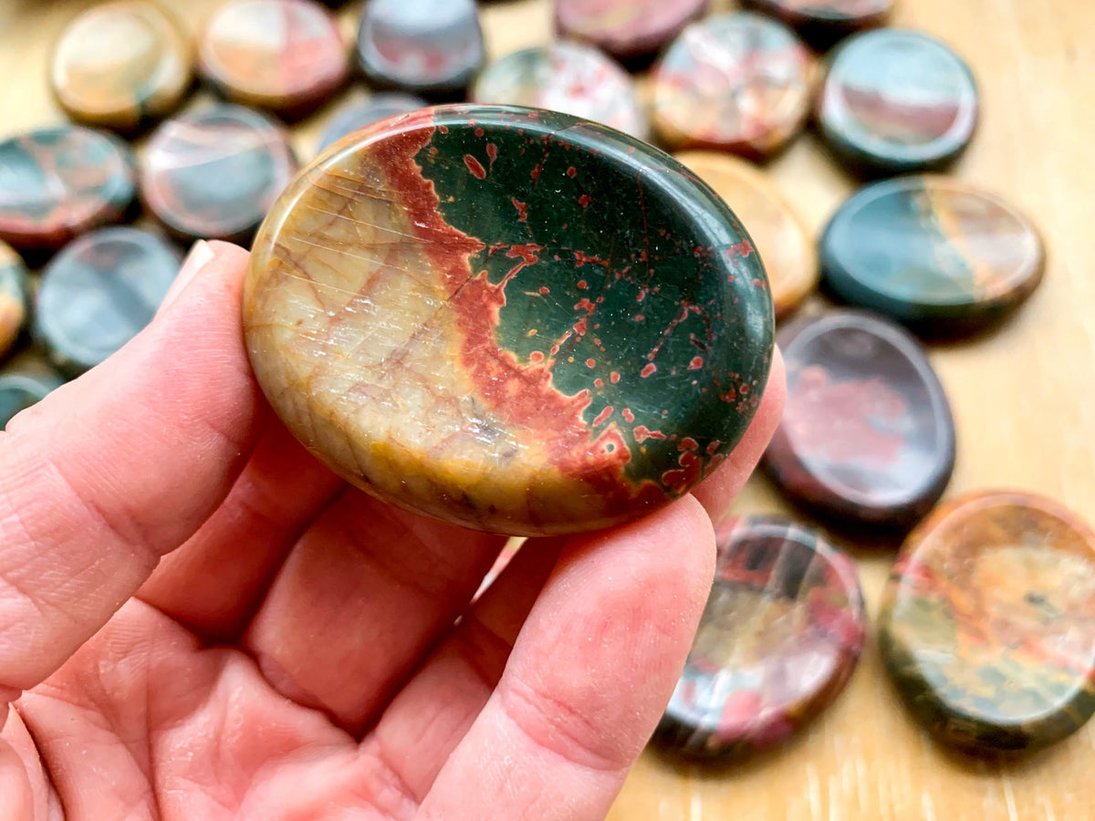 Cherry Creek Jasper Worry Stone