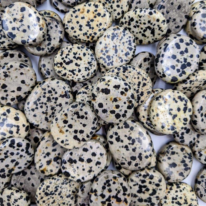 Dalmatian Jasper Worry Stones